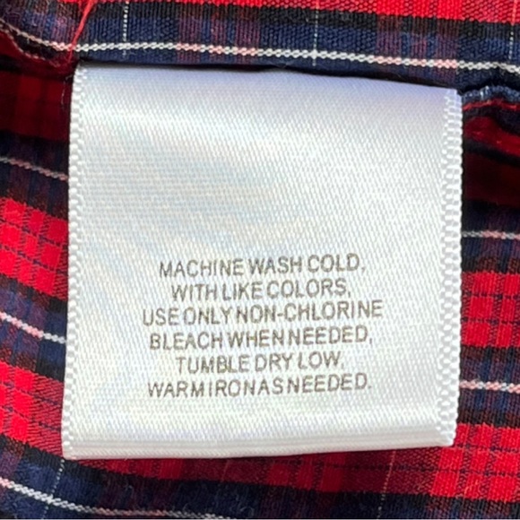 Basic Edition Button-Down Plaid Shirt - Picture 5 of 10